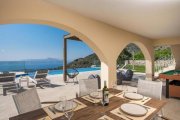 Drapanos Kreta: Steinvilla mit Meerblick und Infinity-Pool in Drapanos zu verkaufen Haus kaufen